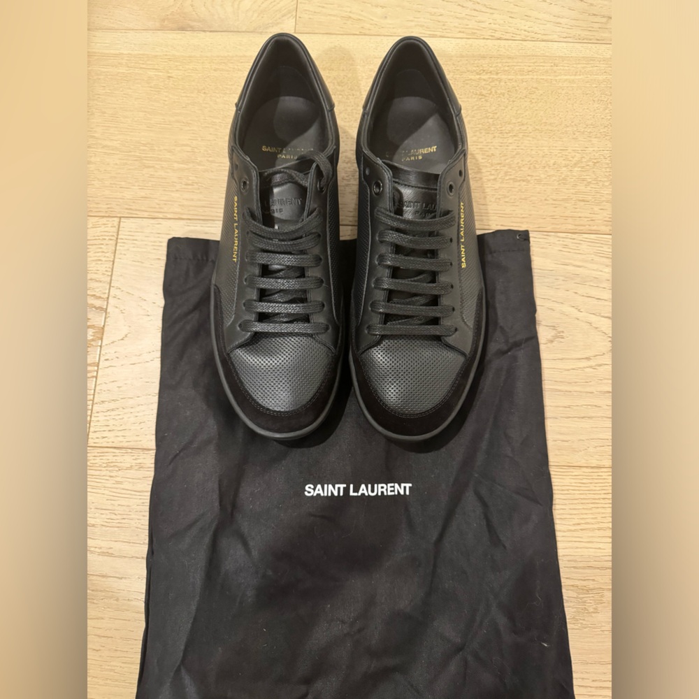 YSL Sneakers - Court Classic Perforated